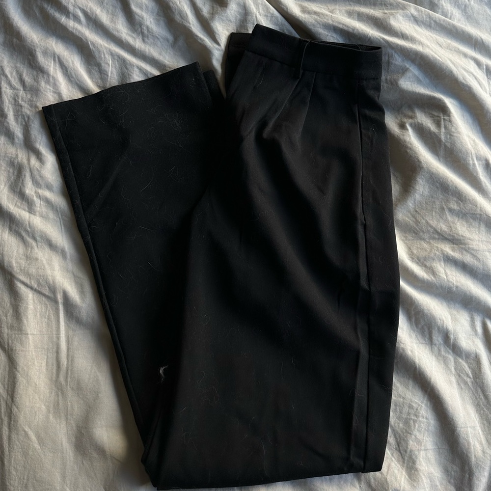 Tailored wide leg pant